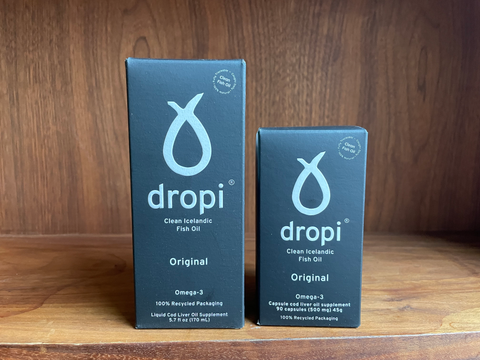 Dropi Pure Icelandic Cod Liver Oil