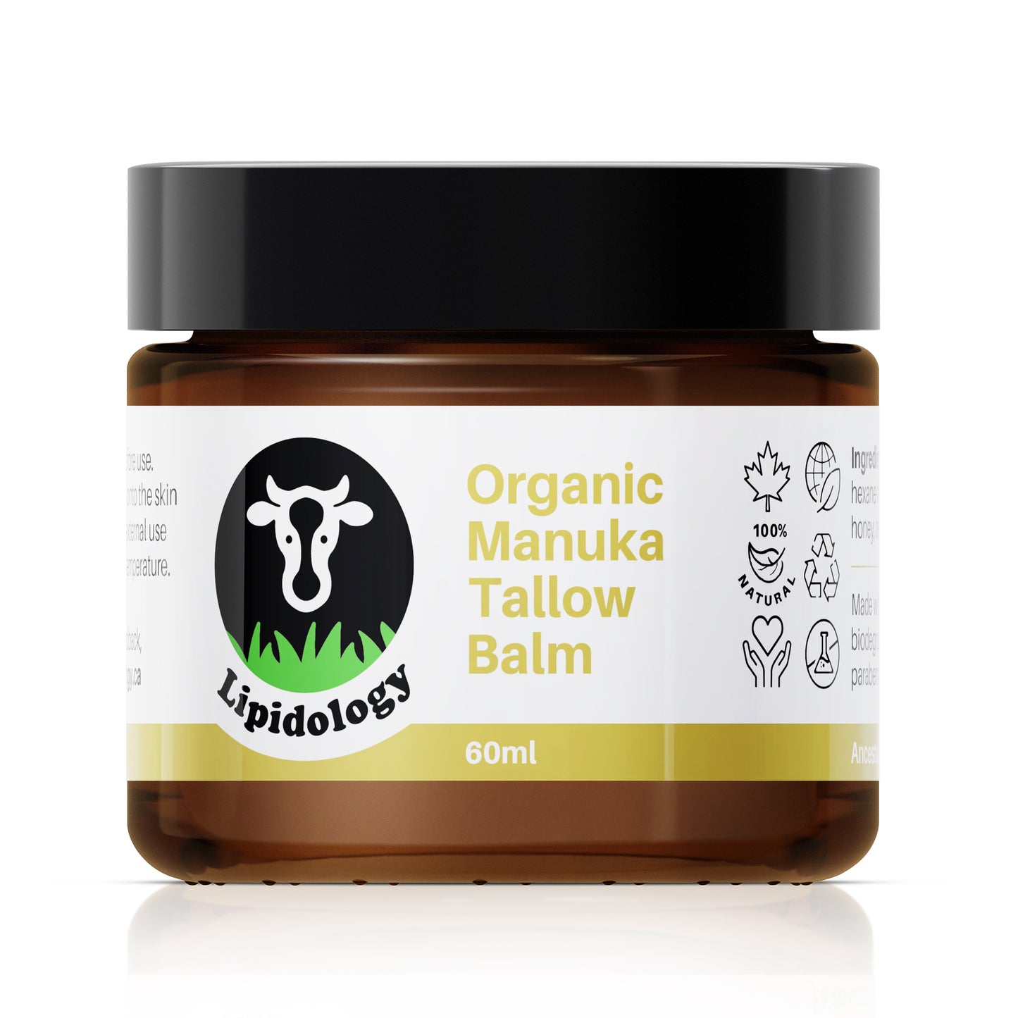 Organic Manuka Tallow Balm, 60 ml