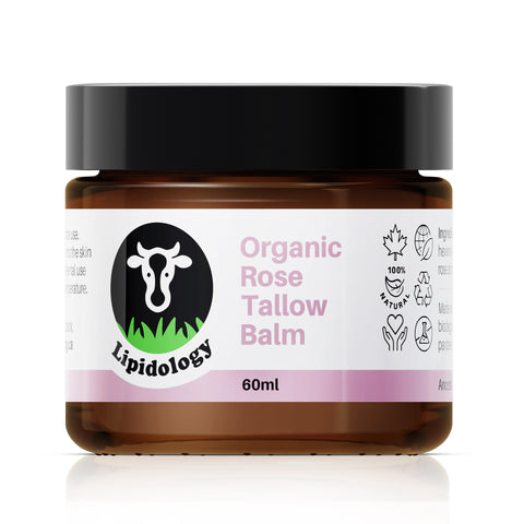 Organic Rose Tallow Balm, 60 ml