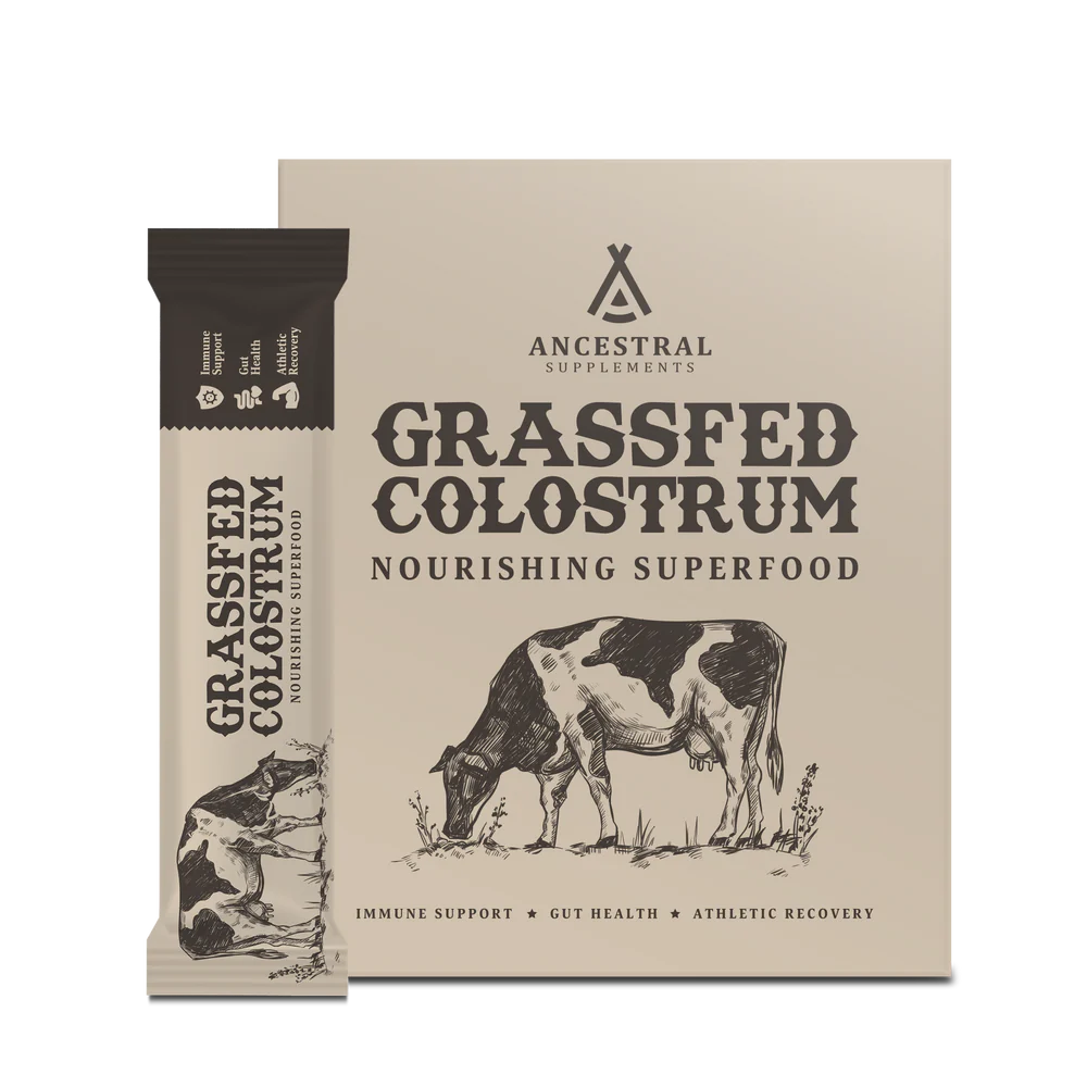 Ancestral Supplements Grass Fed Beef Colostrum Stick Packs