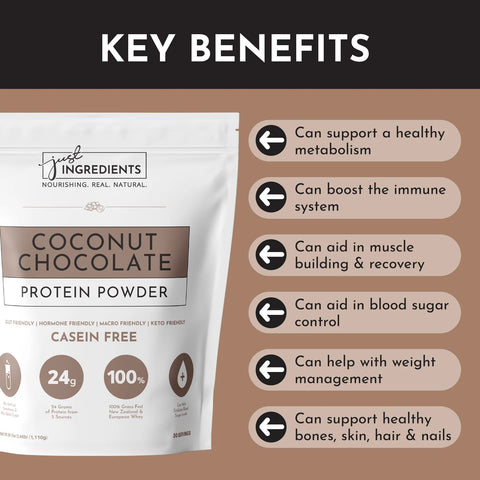 Just Ingredients Chocolate Protein Powder