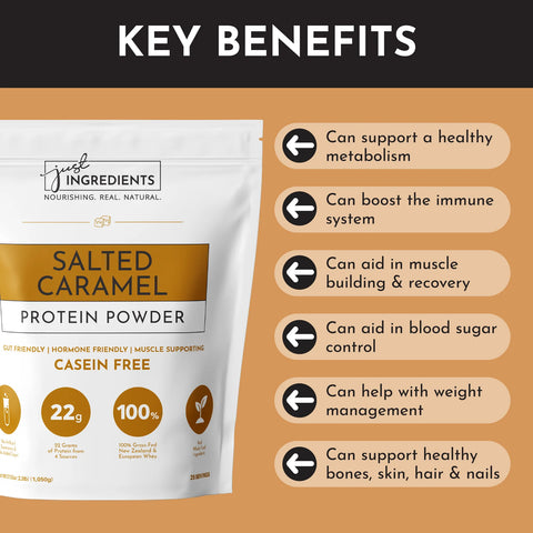 Just Ingredients Salted Caramel Protein Powder