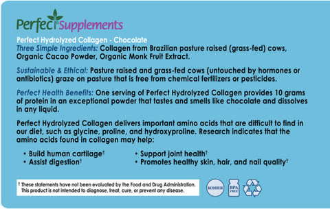 Perfect Hydrolyzed Collagen Chocolate