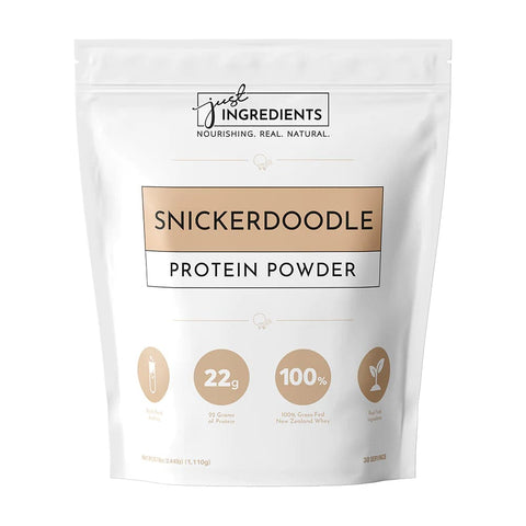 Just Ingredients Snickerdoodle Protein Powder