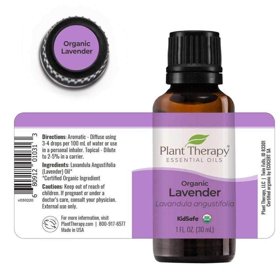 Organic Lavender Essential Oil 30ml - Goodie Vibes