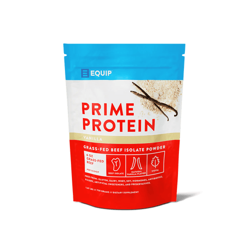 Prime Grass Fed Protein Powder Vanilla (1.67 LBS) - Goodie Vibes