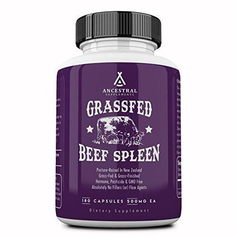 Ancestral Supplements Grass Fed Beef Spleen - Goodie Vibes