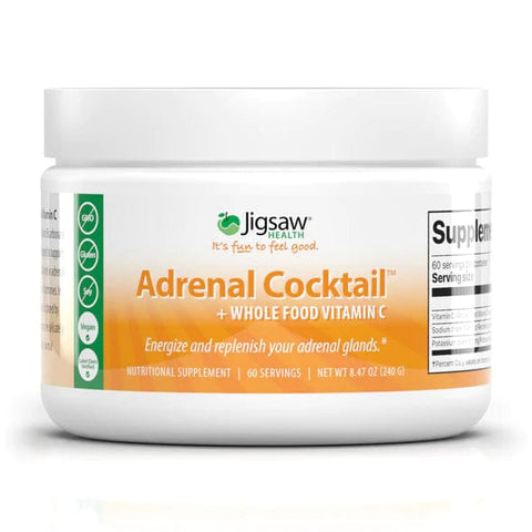 Jigsaw Health, Adrenal Cocktail Wholefood Vitamin C, 8.57 oz (240 g) - Goodie Vibes