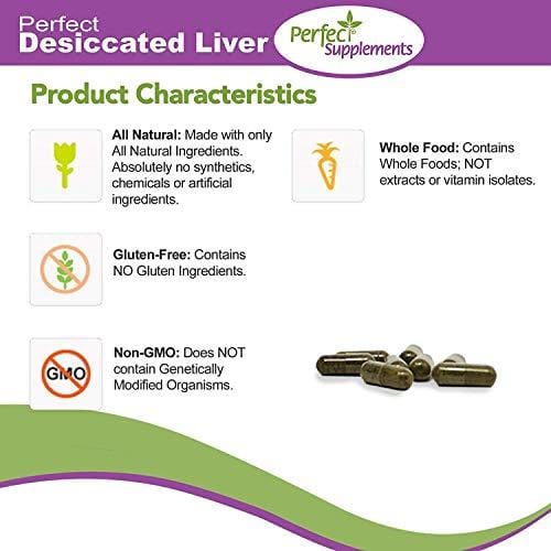 Perfect Desiccated Liver - 120 Capsule – Goodie Vibes