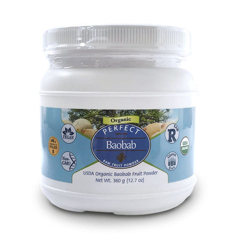 Perfect Baobab - 100% Organic Baobab Fruit - 360g Powder - Goodie Vibes